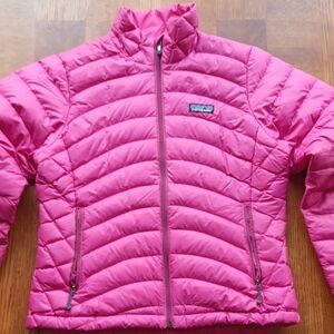 Patagonia Bright Pink Quilted Jacket